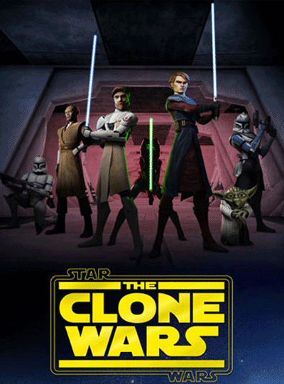 Unique and Rare Clone Wars Poster